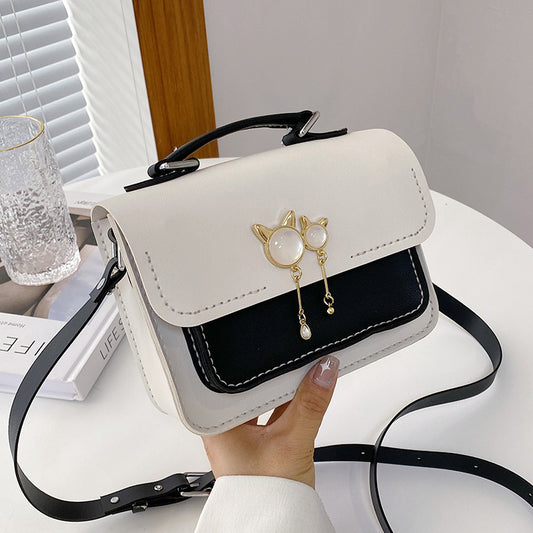 Creative gift small square bag handbag messenger bag