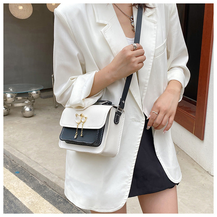 Creative gift small square bag handbag messenger bag