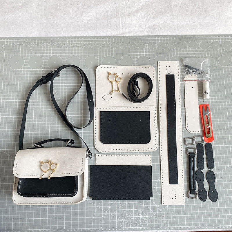 Creative gift small square bag handbag messenger bag