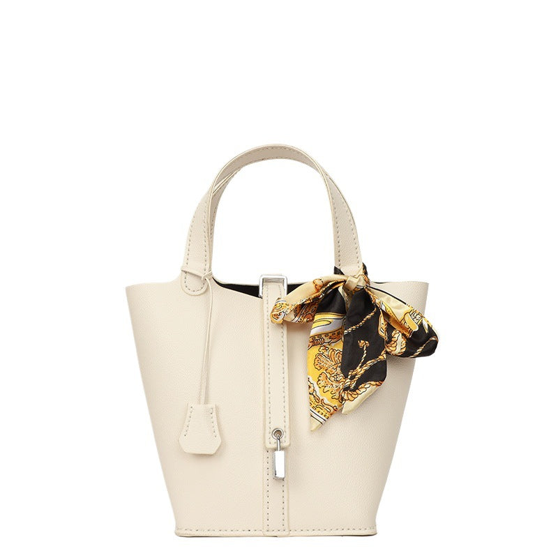 Handmade large capacity textured retro handbag gift