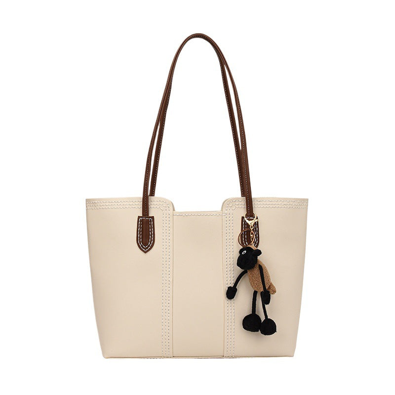 Tote bag fashionable niche commuter bag