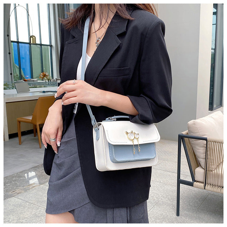 Creative gift small square bag handbag messenger bag