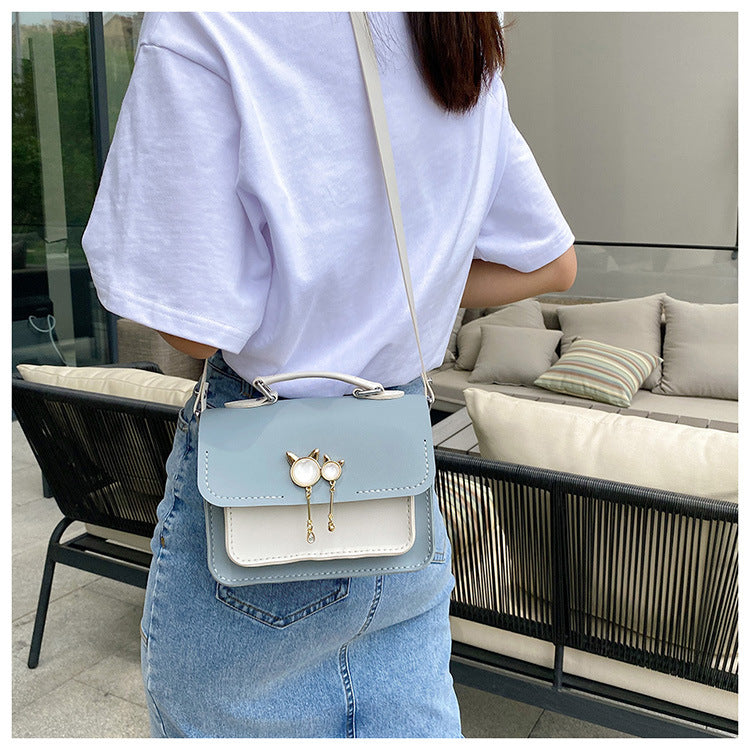 Creative gift small square bag handbag messenger bag