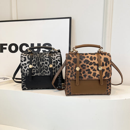 Handmade|   Leopard print tote bag