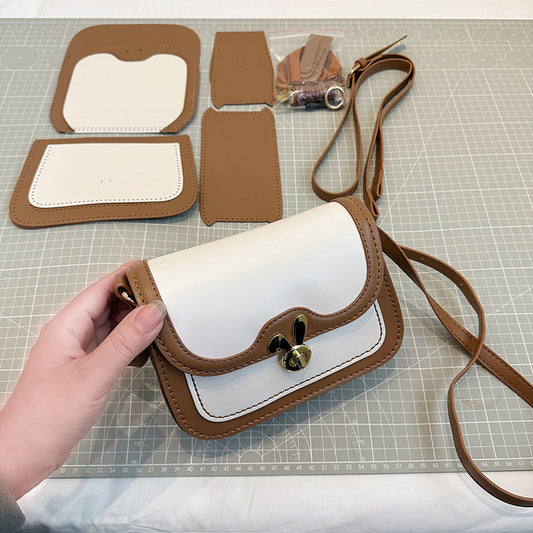 Handmade|  Rabbit small square bun