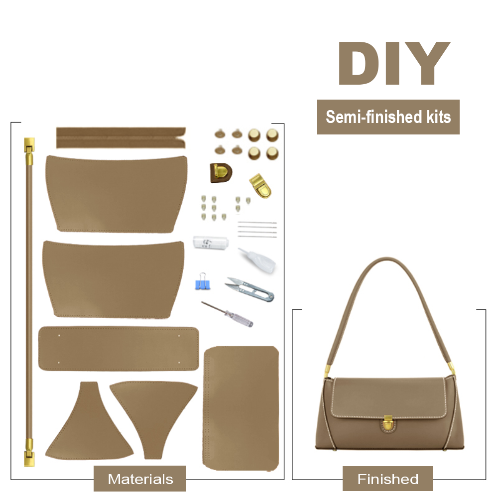 Underarm baguette bag DIY material kit