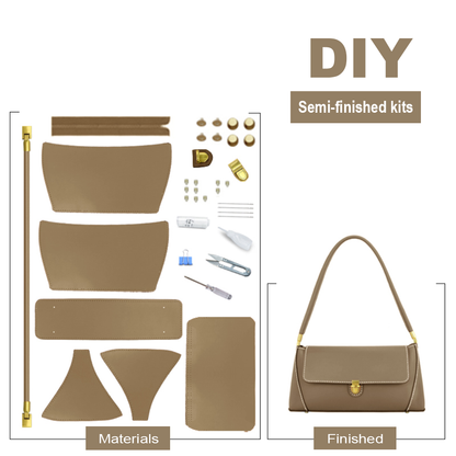 Underarm baguette bag DIY material kit