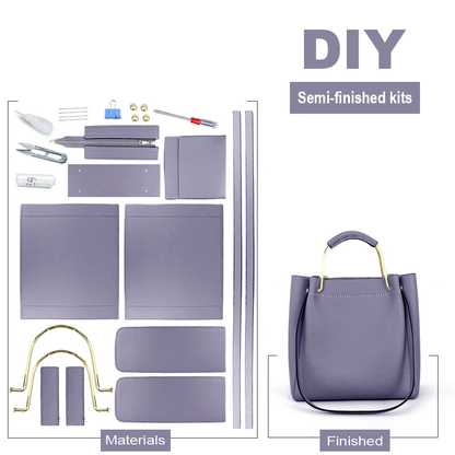 DIY Handmade Large Capacity Commuter Tote Bag for Women_2